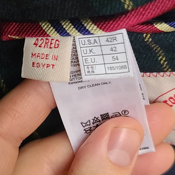 Standout Brooks Brothers Red Fleece Blazer – Moon Mills Plaid (42R) - Picture 5 of 7